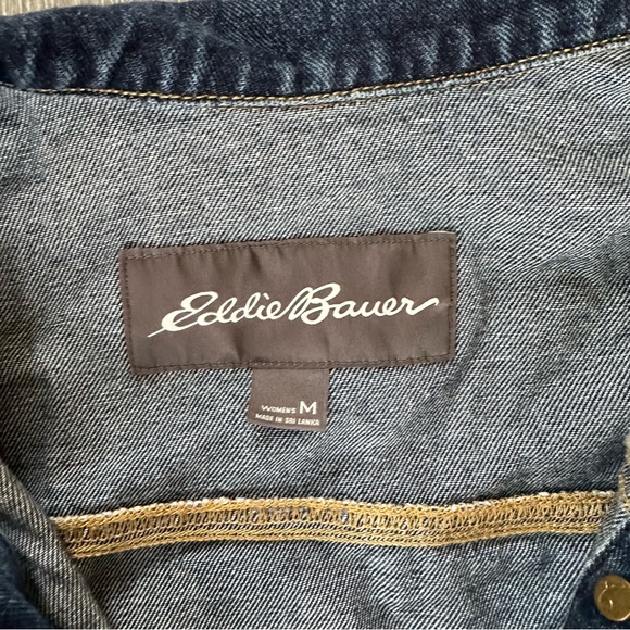 Eddie Bauer Vintage Jean Jacket (Size M) - Picture 3 of 8